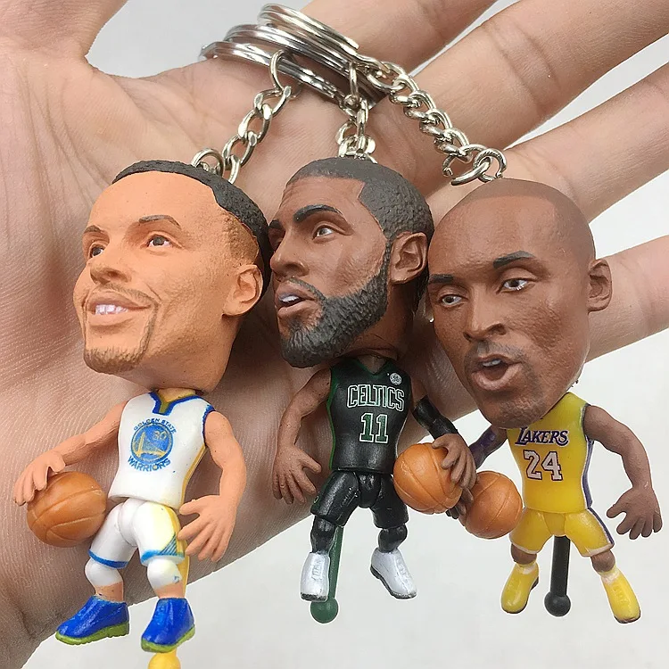 Action Figures Model Dolls Toys for NBA Basketball Star Kobe Curry Durant James with Keychain Gifts
Action Figures Model Dolls Toys for NBA Basketball Star Kobe Curry Durant James with Keychain Gifts