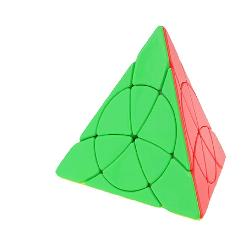 

Yongjun Yulong Petal Pyramid Leaf Magic Cube Jinzita Pofessional triangle YJ Neo cubo magico speed Educational Toys for children