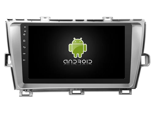 Автомобильный мультимедийный GPS-радиоприемник 9 дюймов Android 0 для Toyota Prius 2009-2013