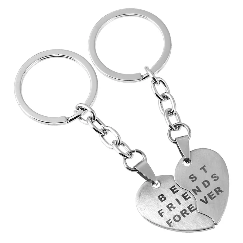 Simple Popular Jewelry A Pair Of Heart-Shaped Couple Keychain Car Keyring Pendant Accessories Valentine's Day Gifts Key Chain
Simple Popular Jewelry A Pair Of Heart-Shaped Couple Keychain Car Keyring Pendant Accessories Valentine's Day Gifts Key Chain