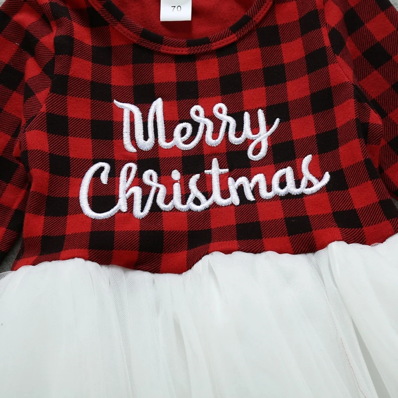 Baby Girl Dress Long Sleeve Girls Christmas Letter Print Cotton Plaid Mesh Dress For Baby Girl
Baby Girl Dress Long Sleeve Girls Christmas Letter Print Cotton Plaid Mesh Dress For Baby Girl
