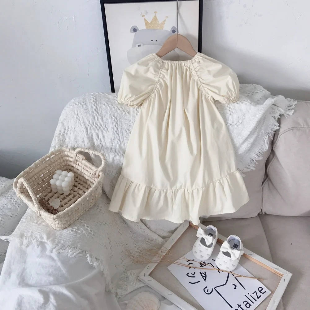 2021 NEW Summer Girls Dress Baby Kids Girl Korean Sleeve Princess Dresses Toddler Sweet Clothes Children Clothing
2021 NEW Summer Girls Dress Baby Kids Girl Korean Sleeve Princess Dresses Toddler Sweet Clothes Children Clothing