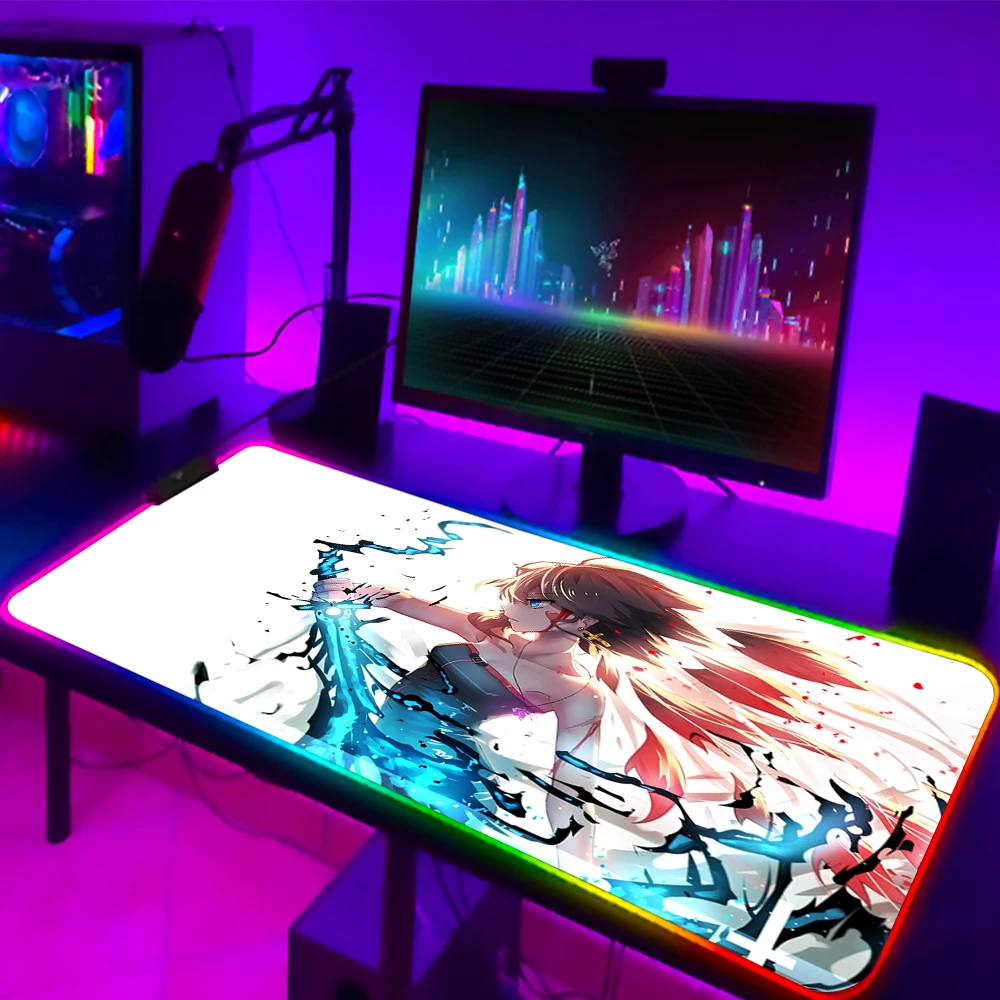 Solo Leveling Mousepad Gaming Mouse Pad Gamer Mause Pad Large Mouse Mat RGB Mat For Computer Desk Mausepad with Backlight
Solo Leveling Mousepad Gaming Mouse Pad Gamer Mause Pad Large Mouse Mat RGB Mat For Computer Desk Mausepad with Backlight