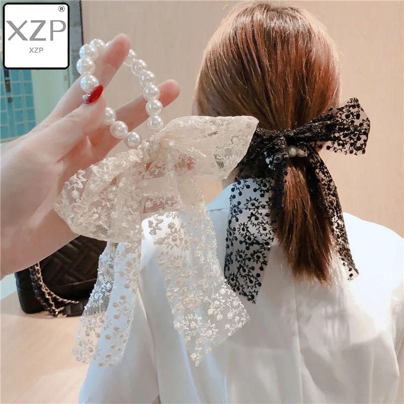 Korean Ins Lace Hair Rope Hollow Pendant Pearl Bow Scrunchies Headband Ponytail Holders Chic Headdress Hairband Hair Accessories
Korean Ins Lace Hair Rope Hollow Pendant Pearl Bow Scrunchies Headband Ponytail Holders Chic Headdress Hairband Hair Accessories