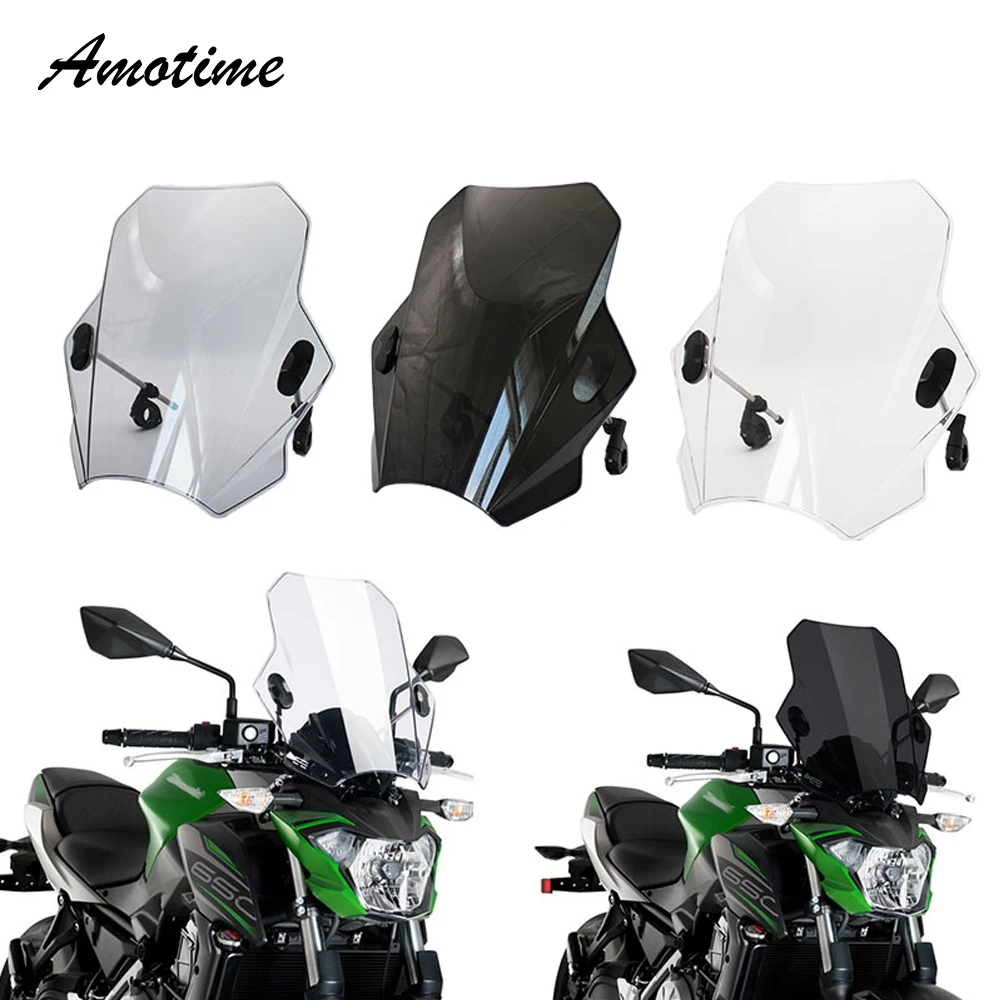 Универсальные накладки на ветровое стекло для мотоциклов KAWASAKI Z650 Z800 Z900 Z1000 защита