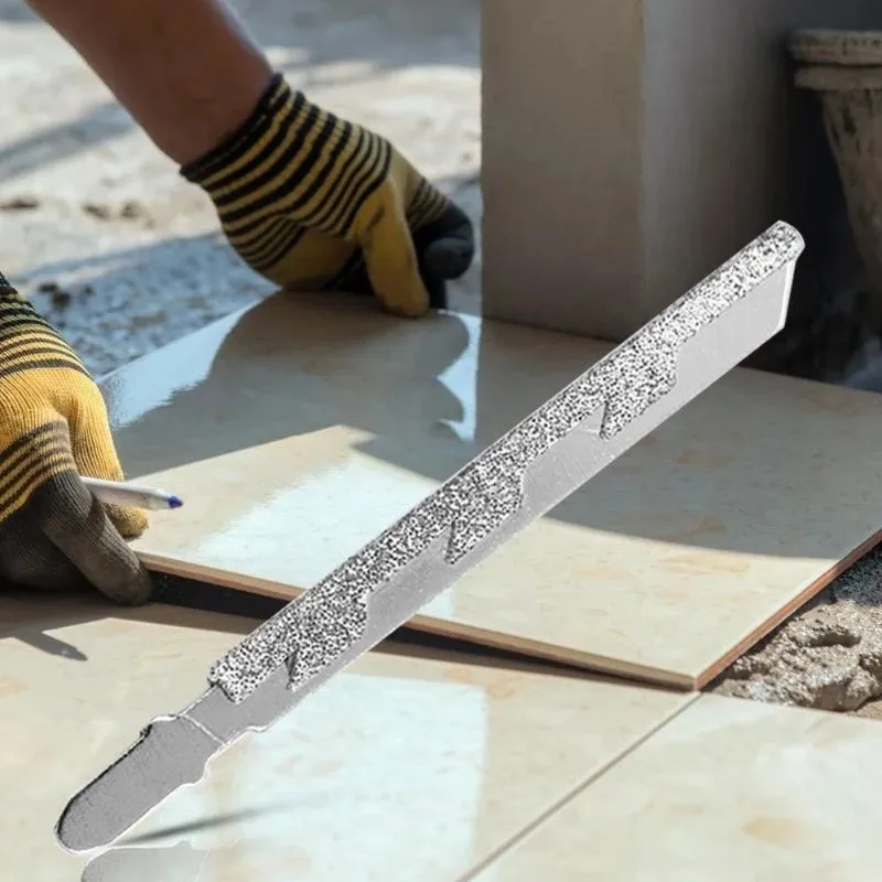 101mm T-shank Alloy Diamond Jigsaw Blade For Marble Stone Granite Tile Ceramic Fast Cutting Applicable Industry Stone Processing
101mm T-shank Alloy Diamond Jigsaw Blade For Marble Stone Granite Tile Ceramic Fast Cutting Applicable Industry Stone Processing