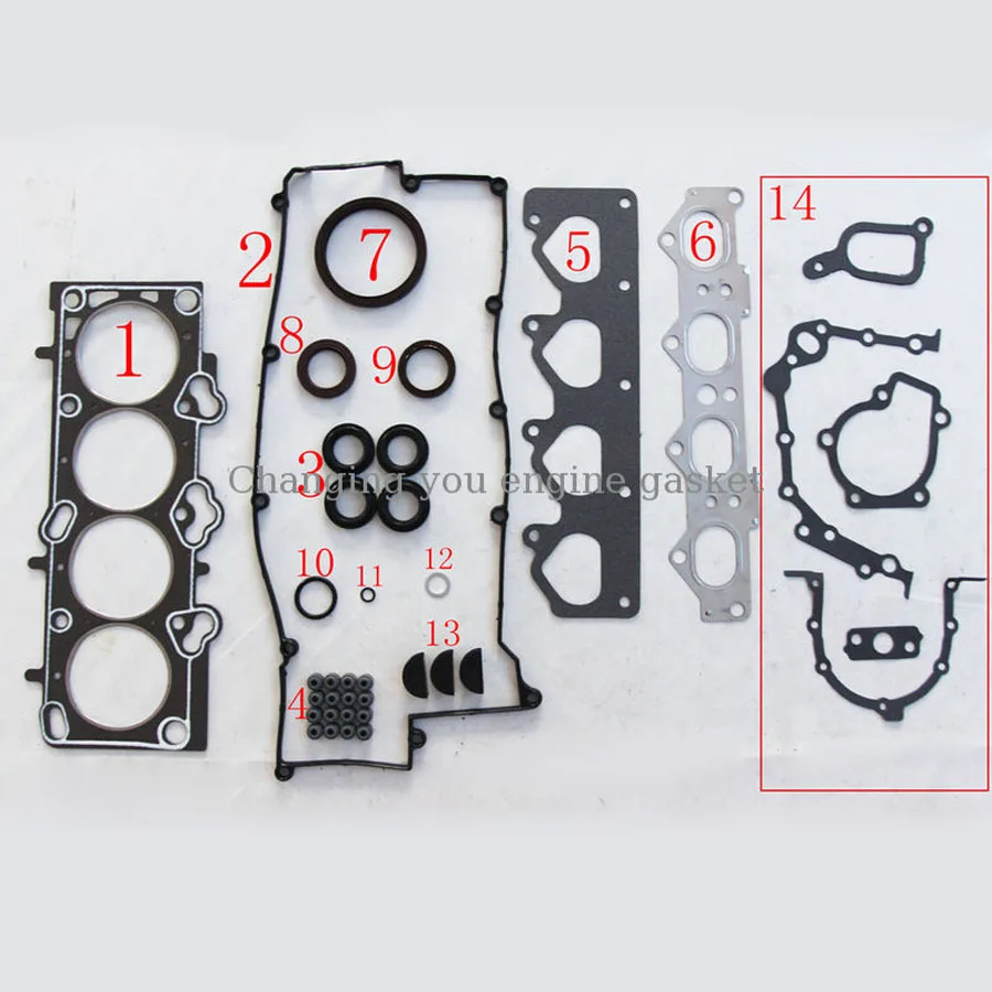 G4GB G4GC FOR HYUNDAI ELANTRA Saloon (XD) 1.8L Engine Rebuilding Kits Full Set Engine Parts Engine Gasket 20910-23C20 50213900
G4GB G4GC FOR HYUNDAI ELANTRA Saloon (XD) 1.8L Engine Rebuilding Kits Full Set Engine Parts Engine Gasket 20910-23C20 50213900