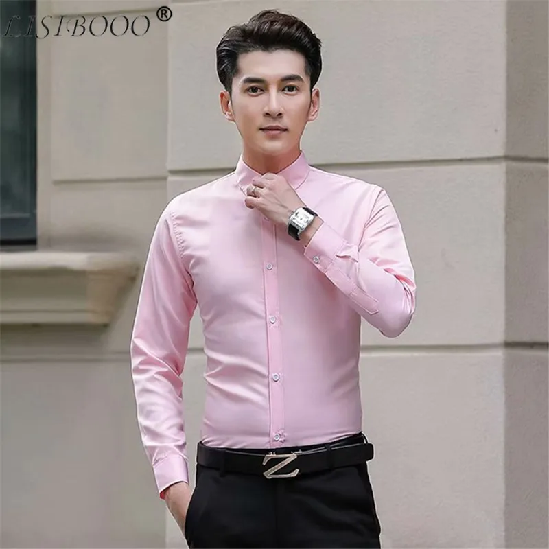 Mens Long Sleeve Shirt Dress Up Professional Shirt Long Sleeve Mens White Slim Fit Shirt Solid Color Men Business Dress Shirt
Mens Long Sleeve Shirt Dress Up Professional Shirt Long Sleeve Mens White Slim Fit Shirt Solid Color Men Business Dress Shirt
