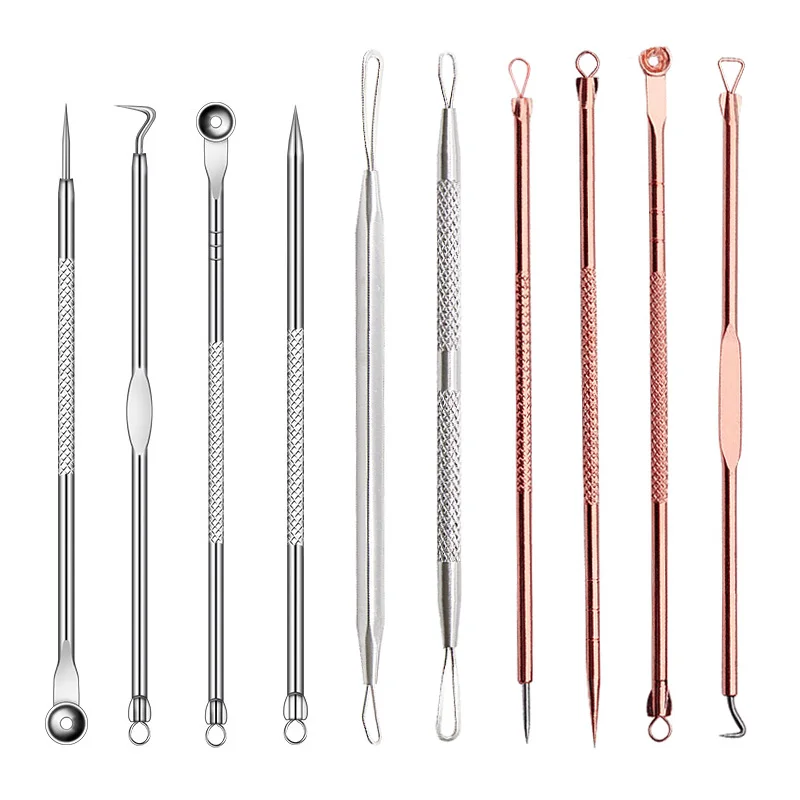 3-7Pcs Stainless Steel Remove Stain Clean Pores Face Beauty Skin Care Tools Blackhead Acne Needle Remover Tool Kit Pimple Spoon
3-7Pcs Stainless Steel Remove Stain Clean Pores Face Beauty Skin Care Tools Blackhead Acne Needle Remover Tool Kit Pimple Spoon