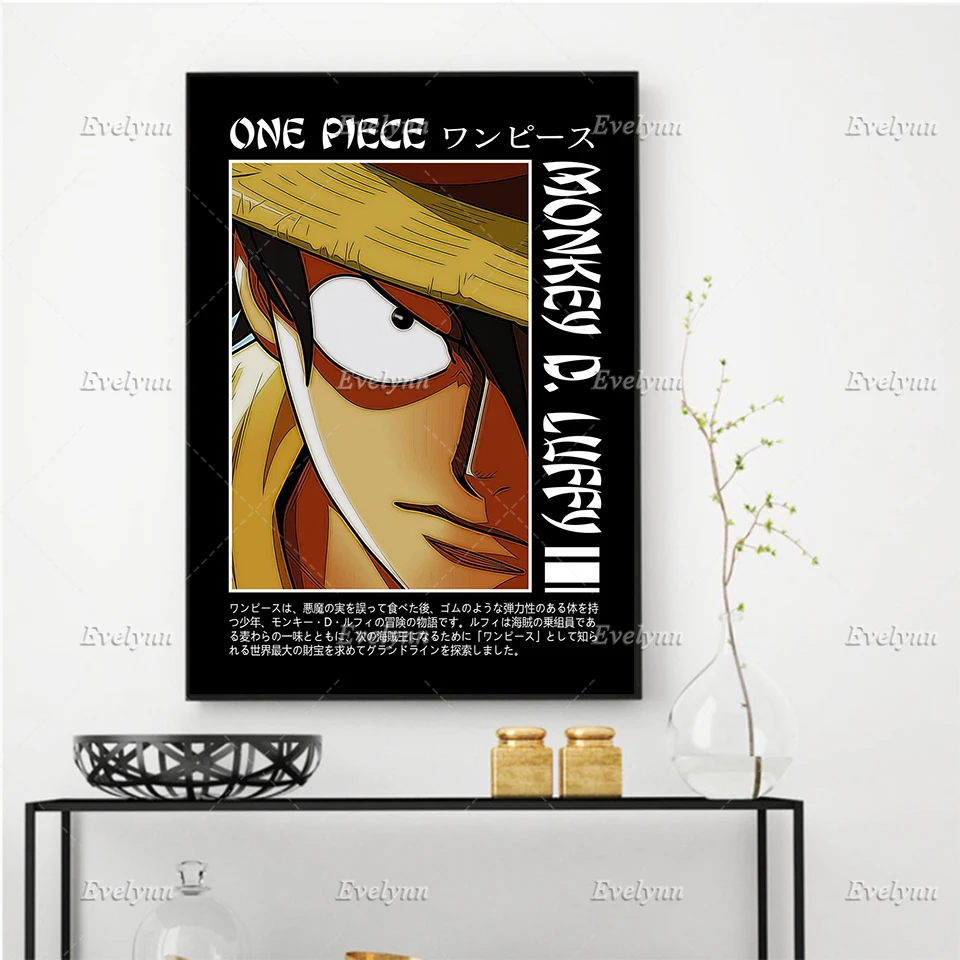 Anime Poster One Piece Luffy Art Painting Posters Print On Canvas Wall Art Pictures Boy Bedroom Living Room Decor Floating Frame
Anime Poster One Piece Luffy Art Painting Posters Print On Canvas Wall Art Pictures Boy Bedroom Living Room Decor Floating Frame