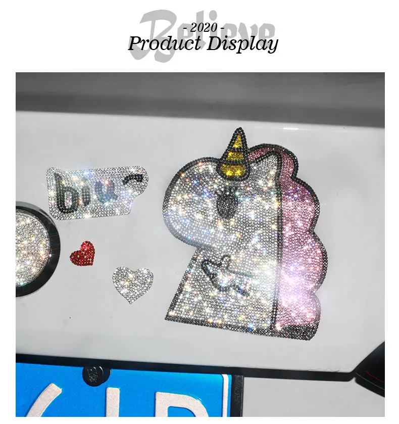 Stickers and Decals Cartoon Cute Car Bling Diamond Accessories DIY Vinyl for Vehicle Laptop Room Suitcase Decorating
Stickers and Decals Cartoon Cute Car Bling Diamond Accessories DIY Vinyl for Vehicle Laptop Room Suitcase Decorating