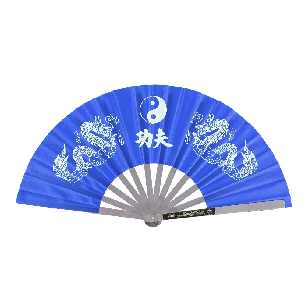 Stainless Steel Tai Chi Martial Arts Kung Fu Dance Practice Training Performance Fan Blue
Stainless Steel Tai Chi Martial Arts Kung Fu Dance Practice Training Performance Fan Blue