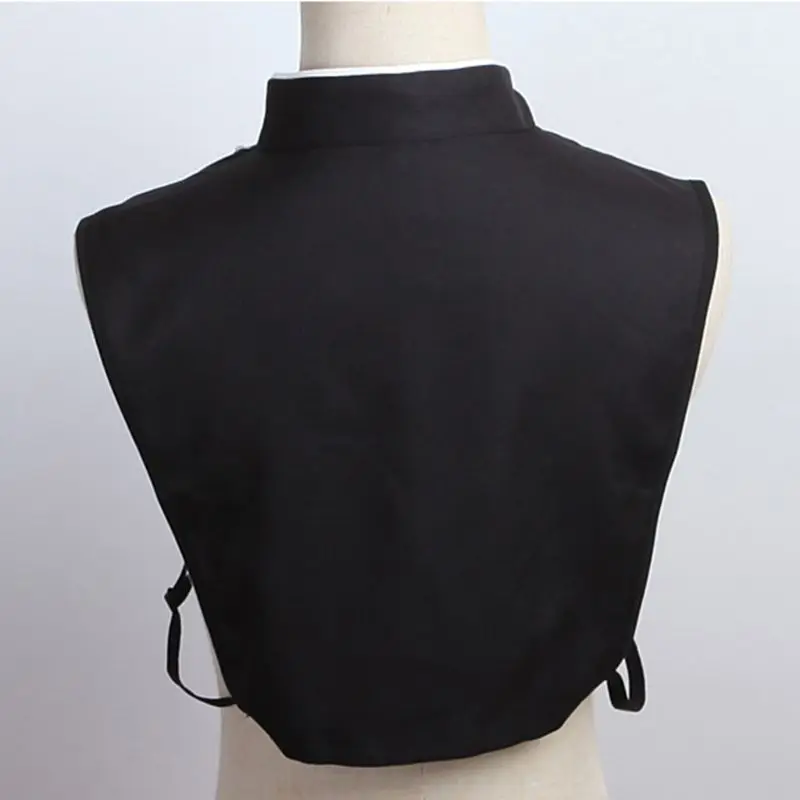 Y166 Female Elegant White Edge Ribbon Bow Tie False Fake Stand Collar Button Down Commuting Lady Detachable Half-Shirt Blouse
Y166 Female Elegant White Edge Ribbon Bow Tie False Fake Stand Collar Button Down Commuting Lady Detachable Half-Shirt Blouse