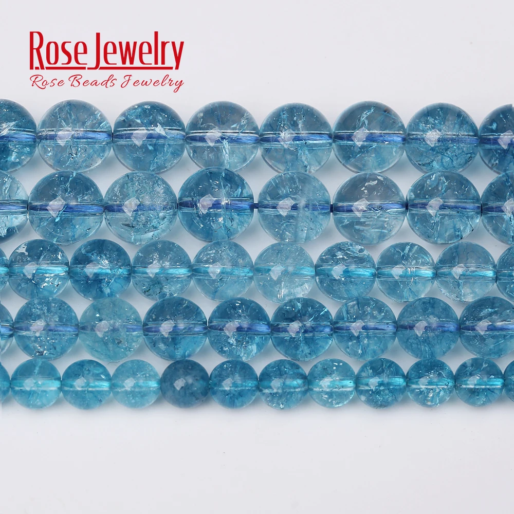 Natural Lake Blue Peridot Crystal Quartz Round Beads 15" Strand 4 6 8 10 12MM Pick Size for Jewelry Making Accessories Wholesale
Natural Lake Blue Peridot Crystal Quartz Round Beads 15" Strand 4 6 8 10 12MM Pick Size for Jewelry Making Accessories Wholesale