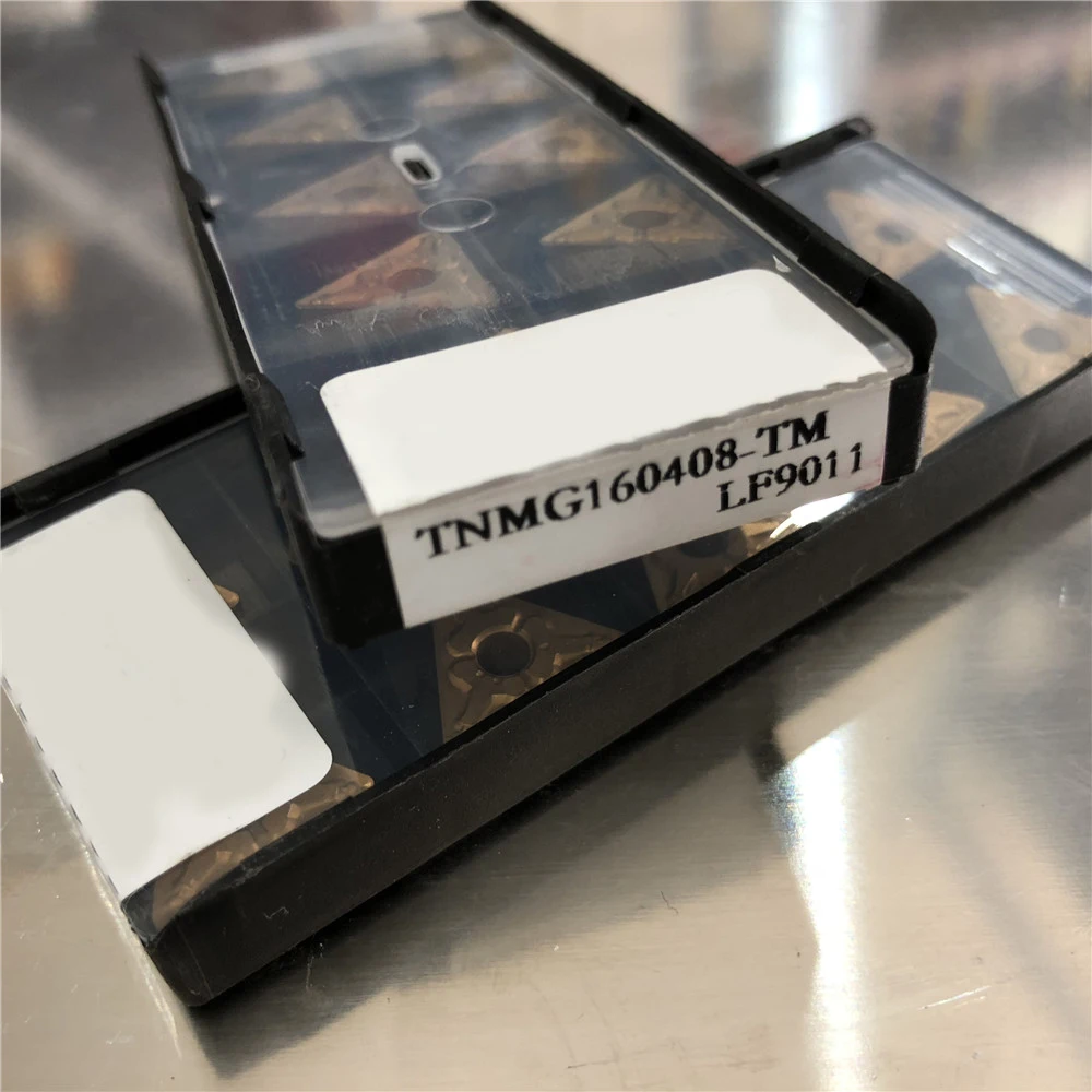 DESKAR 10pcs TNMG160408-TM LF9011 TNM332 for Steel stainless steel cast iron
DESKAR 10pcs TNMG160408-TM LF9011 TNM332 for Steel stainless steel cast iron