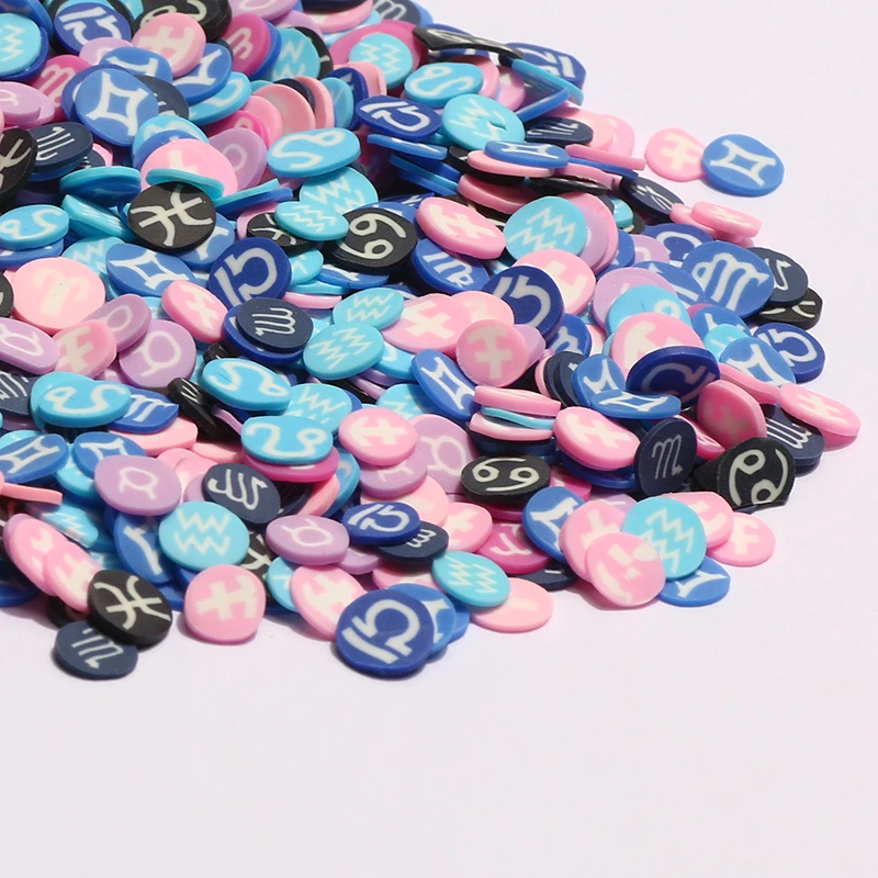 1000pcs Blue Signs Zodiac Resin Polymer Clay Slices for DIY Crafts klei For Nail Art Accessories Handmade Mold Slime Fill Supply
1000pcs Blue Signs Zodiac Resin Polymer Clay Slices for DIY Crafts klei For Nail Art Accessories Handmade Mold Slime Fill Supply