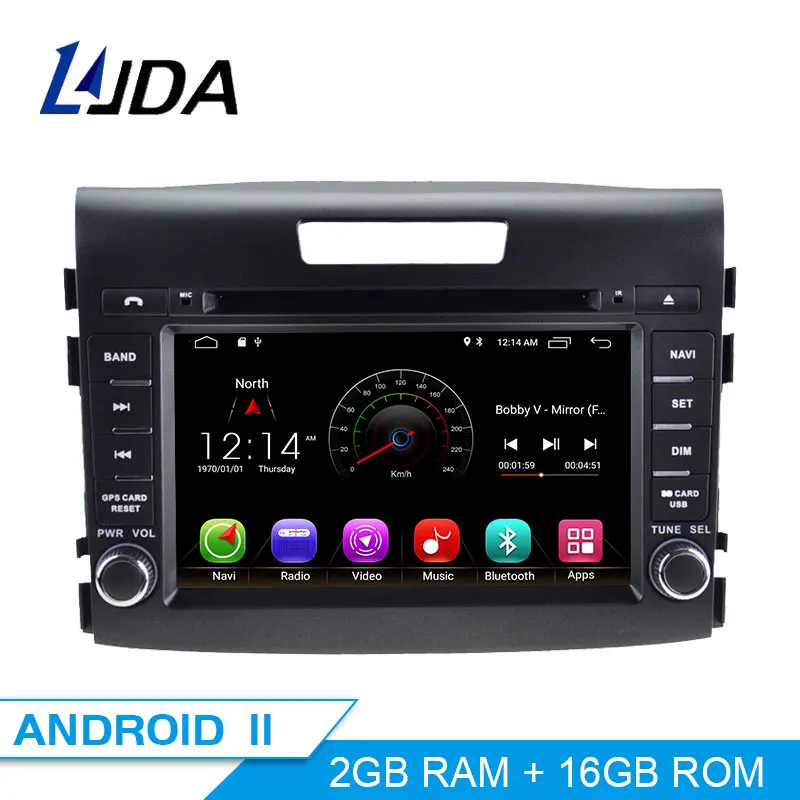 Автомобильный радиоприемник DSP Carplay 2 Din Android 11 для HONDA CRV CR-V 2012-2016 WIFI мультимедийный