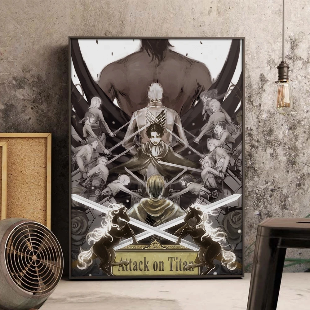 Japan Anime Attack on Titan Home Decoration Wall Art Canvas Paintings Pictures Hd Prints Modern Poster Bedroom Modular No Frame
Japan Anime Attack on Titan Home Decoration Wall Art Canvas Paintings Pictures Hd Prints Modern Poster Bedroom Modular No Frame