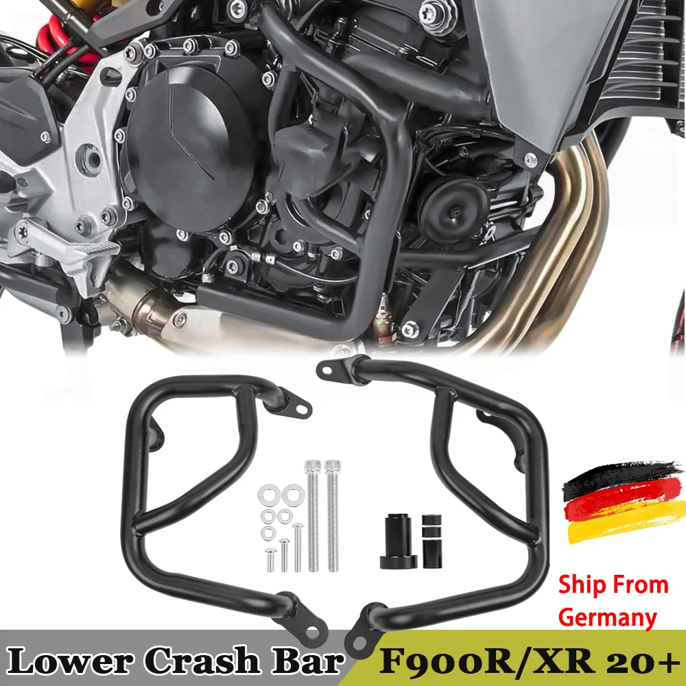 Motorcycle Black Lower Crash Bar Bumper Engine Tank Guard Fairing Frame Protector For BMW F900XR F900R 2020 2021 F900 R F900 XR
Motorcycle Black Lower Crash Bar Bumper Engine Tank Guard Fairing Frame Protector For BMW F900XR F900R 2020 2021 F900 R F900 XR