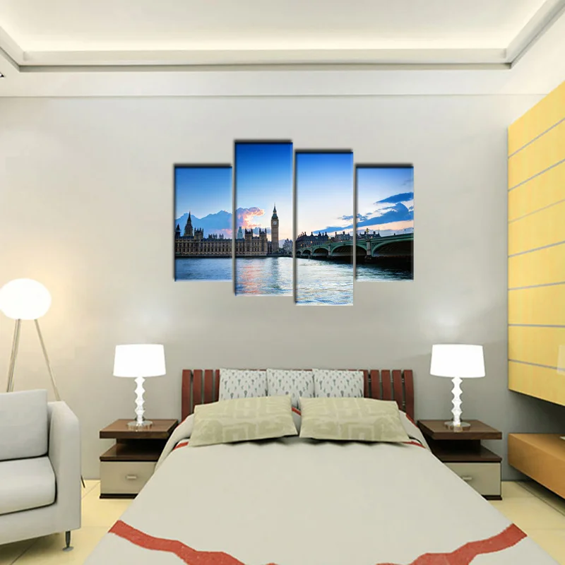 4 Pieces Canvas Posters and Prints Bedroom Big Ben Tower Poster Print Home Decor Poster HD Painting for Room Decoration
4 Pieces Canvas Posters and Prints Bedroom Big Ben Tower Poster Print Home Decor Poster HD Painting for Room Decoration