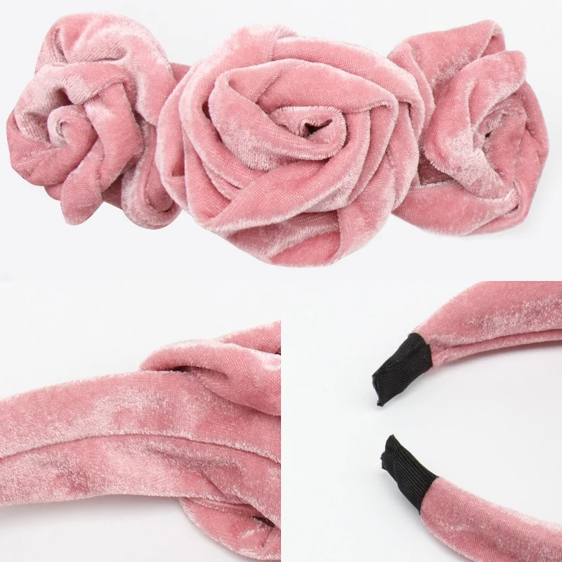 Solid Velvet Flower Headbands Hairbands For Womens Girls 2020 New Flowers Makeup Headband Hair Accessories Hairwear Gifts
Solid Velvet Flower Headbands Hairbands For Womens Girls 2020 New Flowers Makeup Headband Hair Accessories Hairwear Gifts