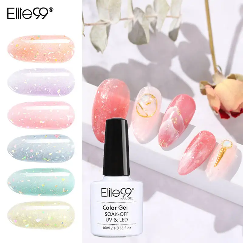 Гель-лак для ногтей с блестками, 10 мл
Гель-лак для ногтей с блестками, 10 мл