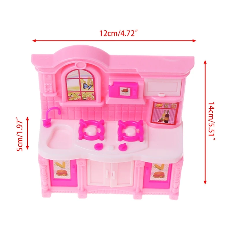 Kitchen Furniture Accessories For Babie Dolls Dinnerware Cabinet Kids Toy Girl Gift
Kitchen Furniture Accessories For Babie Dolls Dinnerware Cabinet Kids Toy Girl Gift