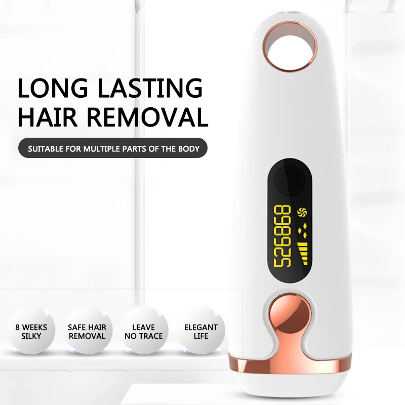 Home Hold 990000 Pulses Painless Hair Remover Machine Laser Epilator IPL Portable Depilator Machine Full Body Hair Device
Home Hold 990000 Pulses Painless Hair Remover Machine Laser Epilator IPL Portable Depilator Machine Full Body Hair Device