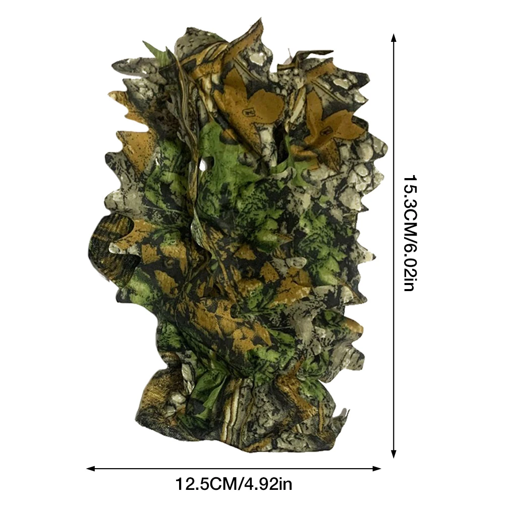 3D Camo Gloves Comfortable Non-slip Durable 3D Leaf Gloves For Paintball Good Concealment Effect Hunting Bird Watching
3D Camo Gloves Comfortable Non-slip Durable 3D Leaf Gloves For Paintball Good Concealment Effect Hunting Bird Watching