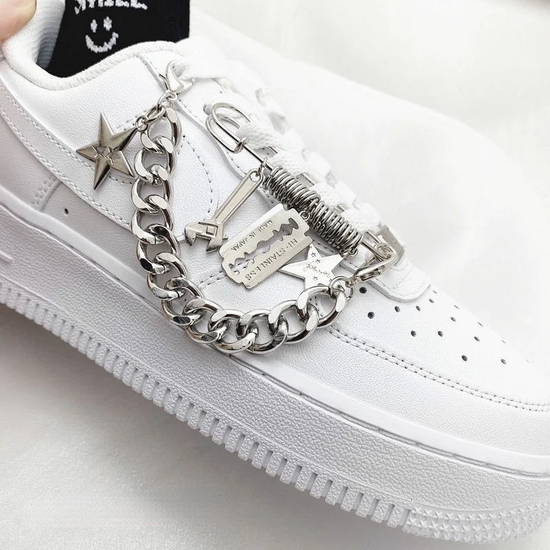 Fashion DIY Shoe Accessories for Nike Air Force 1 Vintage Shoes Charms for Sneaker Luxury Quality Sneaker Decorations Hot Sale
Fashion DIY Shoe Accessories for Nike Air Force 1 Vintage Shoes Charms for Sneaker Luxury Quality Sneaker Decorations Hot Sale