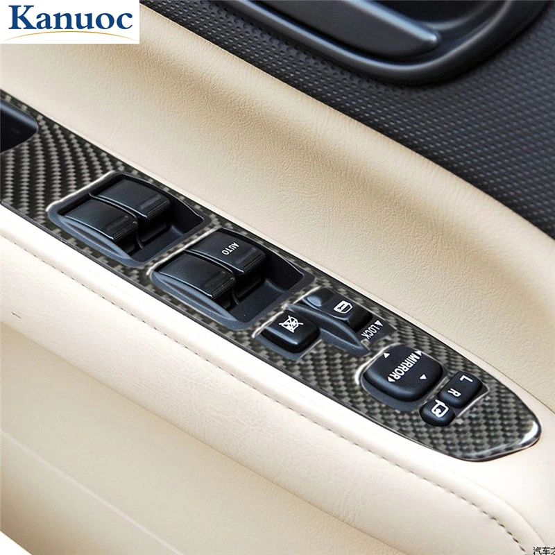 Car Front Window Up And Down Button Panel Trim For Subaru Forester 2005-2008 Carbon Fiber Sticker Accessories
Car Front Window Up And Down Button Panel Trim For Subaru Forester 2005-2008 Carbon Fiber Sticker Accessories