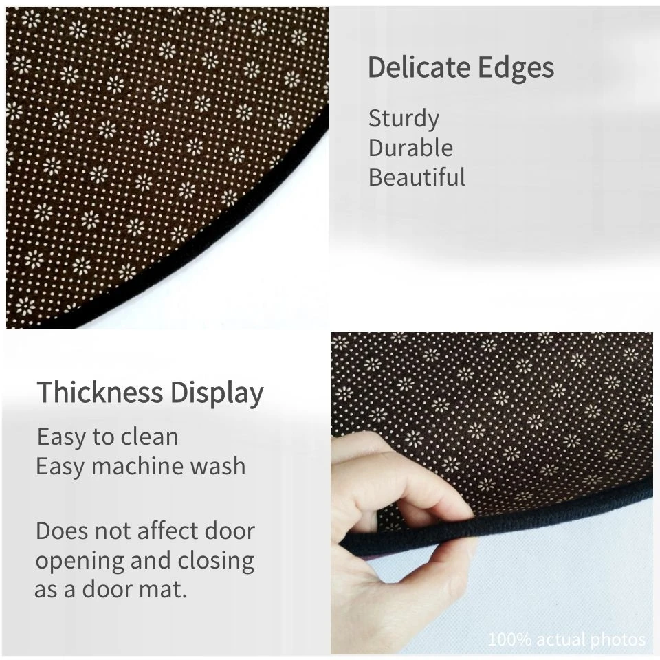 Retro Bohemian Carpet Luxury Black Round Carpet Flower Pattern Rug Chair Floor Mat Europe Big Floral Carpet Living Room Home
Retro Bohemian Carpet Luxury Black Round Carpet Flower Pattern Rug Chair Floor Mat Europe Big Floral Carpet Living Room Home