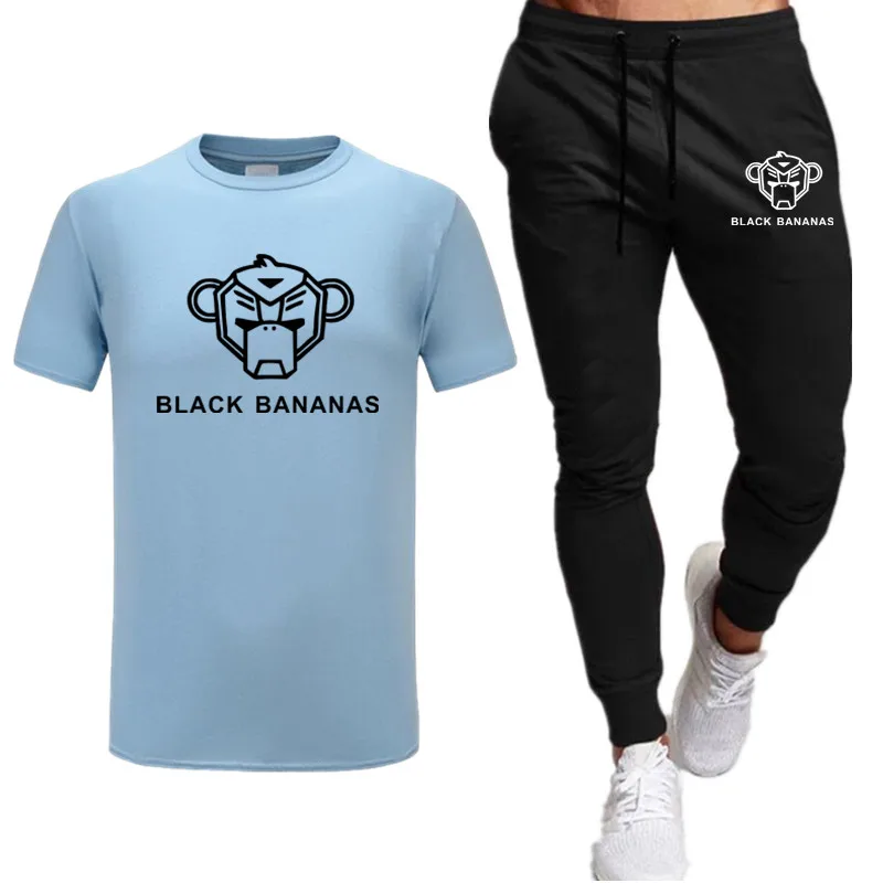BLACK BANANAS Men Sportswear Compression Suits Breathable Gym Clothes Man Sports Joggers Training Gym RunningTracksuit 2-piece
BLACK BANANAS Men Sportswear Compression Suits Breathable Gym Clothes Man Sports Joggers Training Gym RunningTracksuit 2-piece