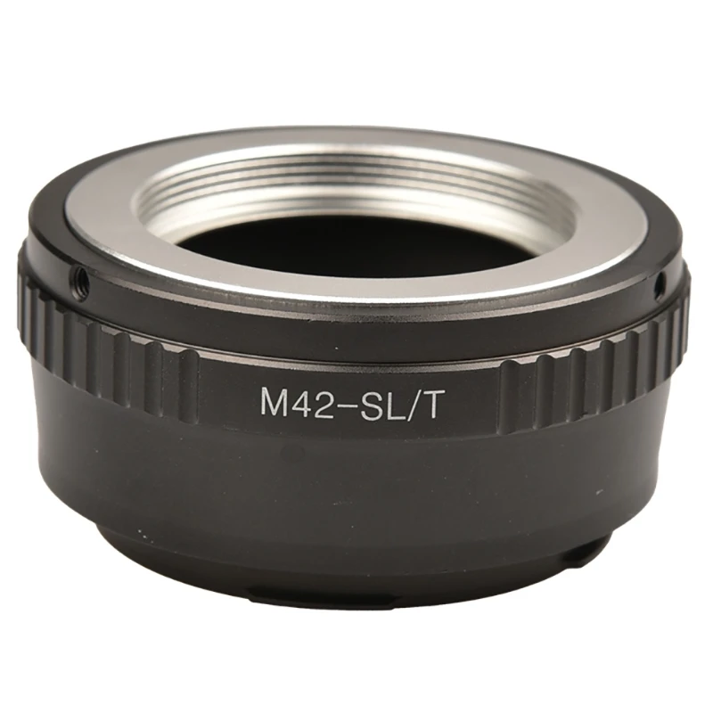 808C Manual Lens Mount Adapter Ring, M42 to SL/T, 42mm Screw-Mount Lens for Leica L Mount Camera 
808C Manual Lens Mount Adapter Ring, M42 to SL/T, 42mm Screw-Mount Lens for Leica L Mount Camera