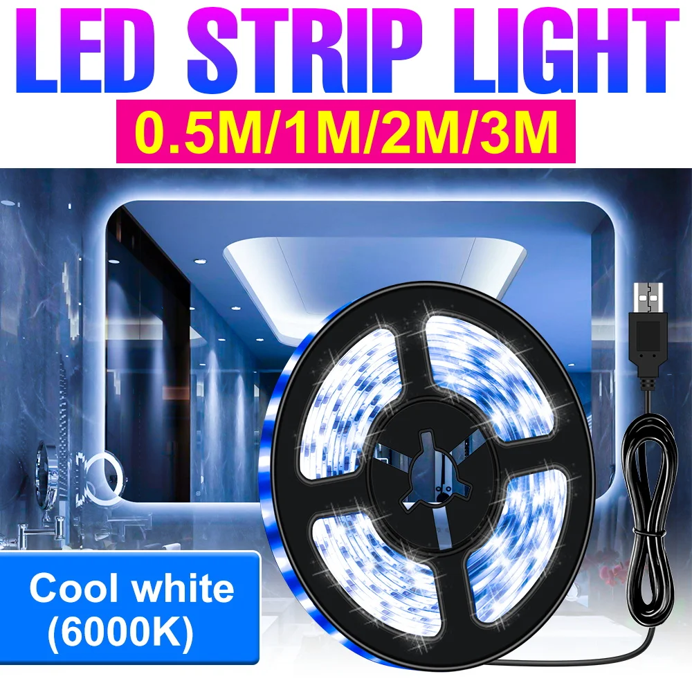 LED Light Strip USB Waterproof Lamp Ribbon 2835 LED Flexible Strip 0.5M 1M 2M 3M LED Indoor Wardrobe Cupboard Lighting Light 
LED Light Strip USB Waterproof Lamp Ribbon 2835 LED Flexible Strip 0.5M 1M 2M 3M LED Indoor Wardrobe Cupboard Lighting Light