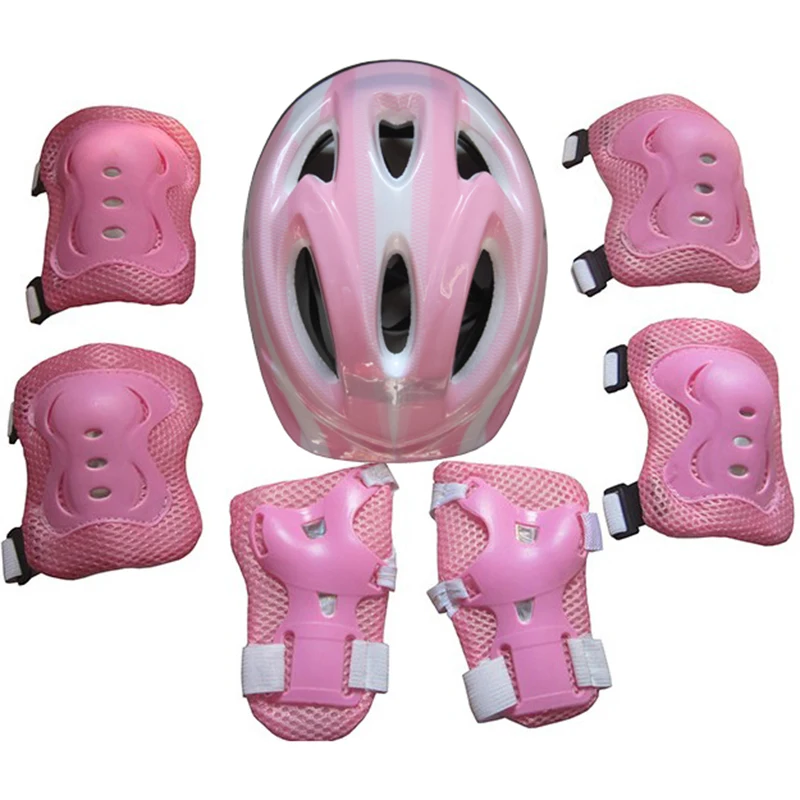 7pcs/set Kid Roller Skating Bike Helmet Knee Wrist Guard Elbow Pad Kit For 5-15 Children Skateboarding Racing Outdoor Protective
7pcs/set Kid Roller Skating Bike Helmet Knee Wrist Guard Elbow Pad Kit For 5-15 Children Skateboarding Racing Outdoor Protective