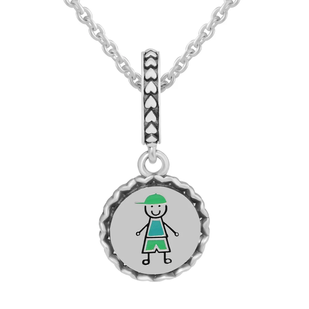 Authentic 925 Sterling Silver Boy Girl Mom Stick Figure Dangle Charms Beads for Jewelry Making Fits Original Bracelet Bijoux
Authentic 925 Sterling Silver Boy Girl Mom Stick Figure Dangle Charms Beads for Jewelry Making Fits Original Bracelet Bijoux