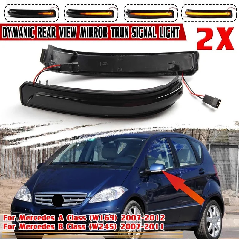 Для Mercedes Benz a B Class W169 W245 2007 - 2012 автомобильное светодиодное динамическое боковое зеркало заднего вида свет указатель поворосветильник
Для Mercedes Benz a B Class W169 W245 2007 - 2012 автомобильное светодиодное динамическое боковое зеркало заднего вида свет указатель поворосветильник