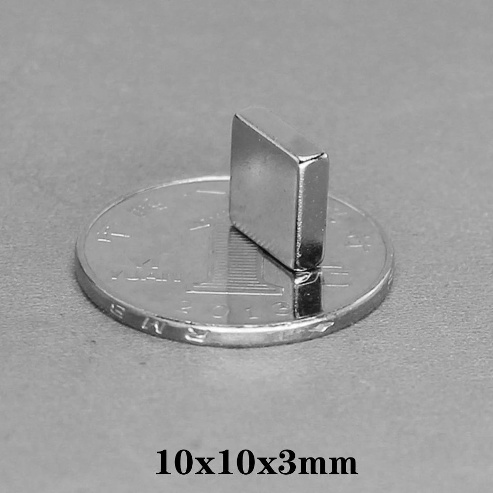 10~200pcs 10x10x3 mm Quadrate Super Powerful Magnets 10x10mm Neodymium Magnetic N35 10x10x3mm Block Strong Magnet 10*10*3 mm
10~200pcs 10x10x3 mm Quadrate Super Powerful Magnets 10x10mm Neodymium Magnetic N35 10x10x3mm Block Strong Magnet 10*10*3 mm