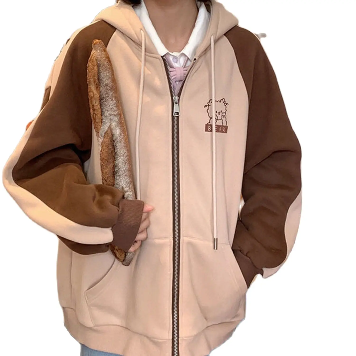 Women Kawaii Hoodies 2021 Autumn New Harajuku Plus Size Sweatshirt for Girl Pink Pullover Bear Embroidery Y2k Oversize Clothing
Women Kawaii Hoodies 2021 Autumn New Harajuku Plus Size Sweatshirt for Girl Pink Pullover Bear Embroidery Y2k Oversize Clothing