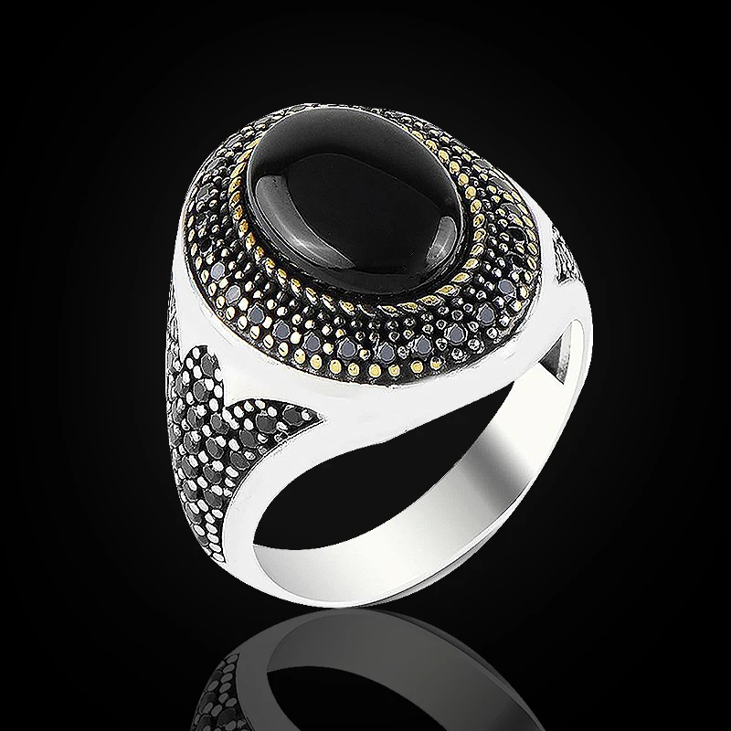 Imitation Black Zircon Men's High-Quality Alloy Ring Punk Personality Wholesale Men's Jewelry Ring 2021 Fashion Trend
Imitation Black Zircon Men's High-Quality Alloy Ring Punk Personality Wholesale Men's Jewelry Ring 2021 Fashion Trend