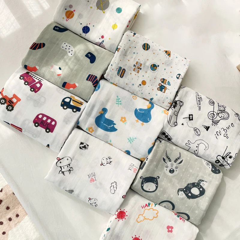 Cartoon Pattern Bamboo Cotton Baby Blankets Baby Swaddle Infant Gauze Both Towel Baby Warp Baby Bath Towel Bebe Accessories
Cartoon Pattern Bamboo Cotton Baby Blankets Baby Swaddle Infant Gauze Both Towel Baby Warp Baby Bath Towel Bebe Accessories