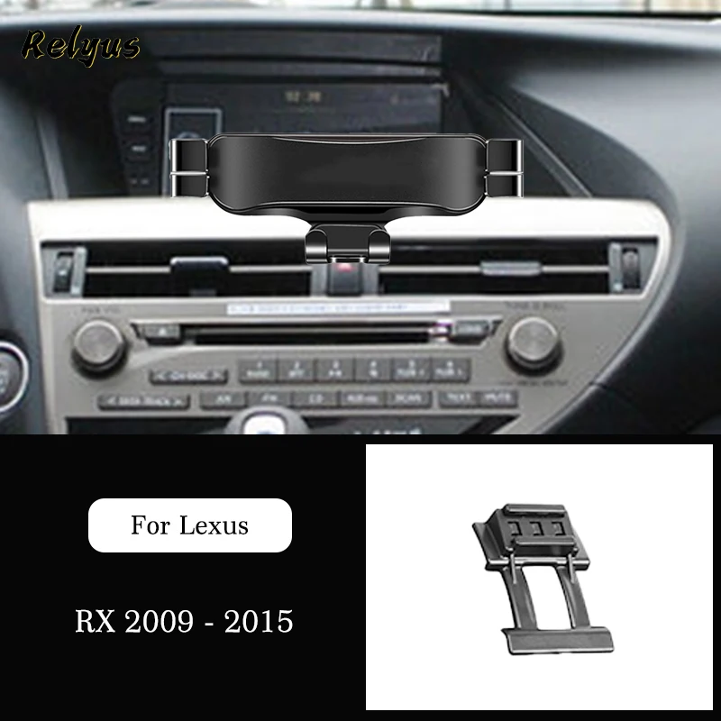 Car Mobile Phone Holder Air Vent Outlet Clip GPS Stand Gravity Navigation Bracket For Lexus RX 2009-2015 Car Accessories
Car Mobile Phone Holder Air Vent Outlet Clip GPS Stand Gravity Navigation Bracket For Lexus RX 2009-2015 Car Accessories