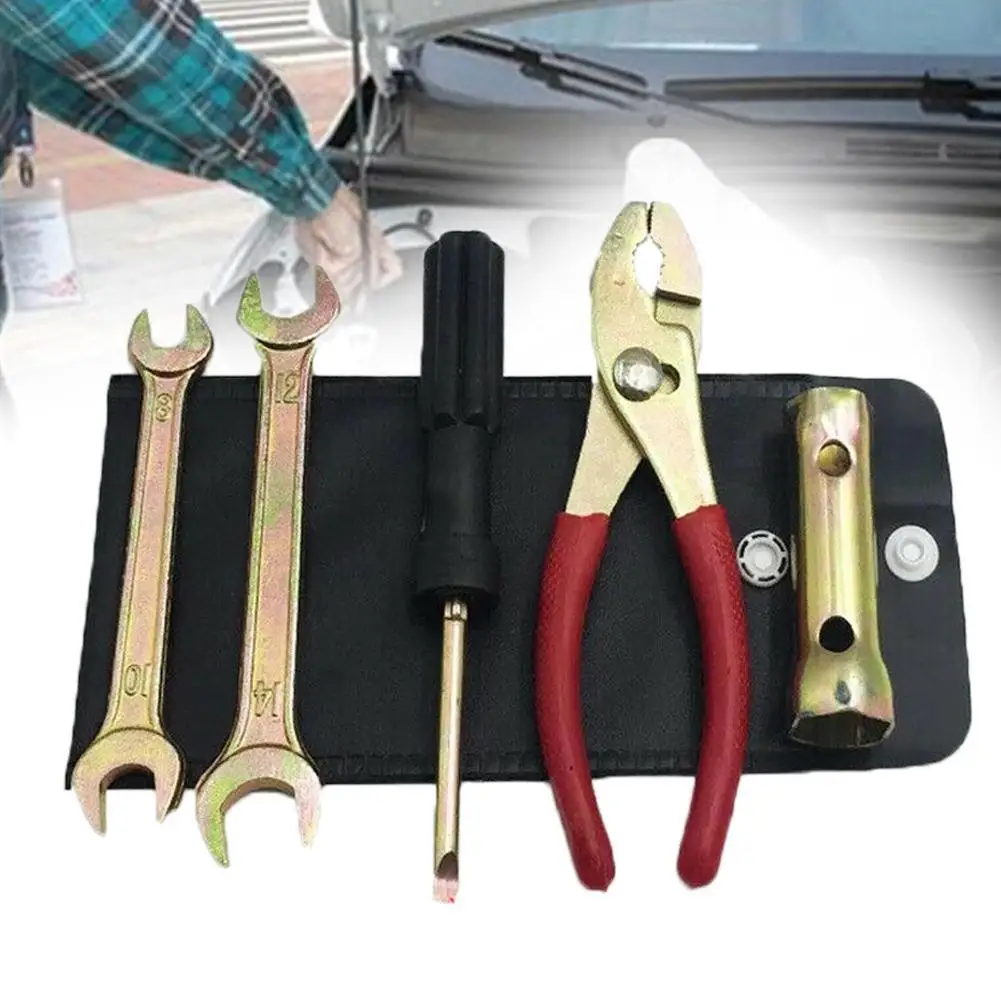 5 Pcs/set Motorcycle Repair Tackle Sheath Pliers Wrench Spark Plug Sleeve Utensil Kit Screwdriver Motorcycle Tool Accessories
5 Pcs/set Motorcycle Repair Tackle Sheath Pliers Wrench Spark Plug Sleeve Utensil Kit Screwdriver Motorcycle Tool Accessories