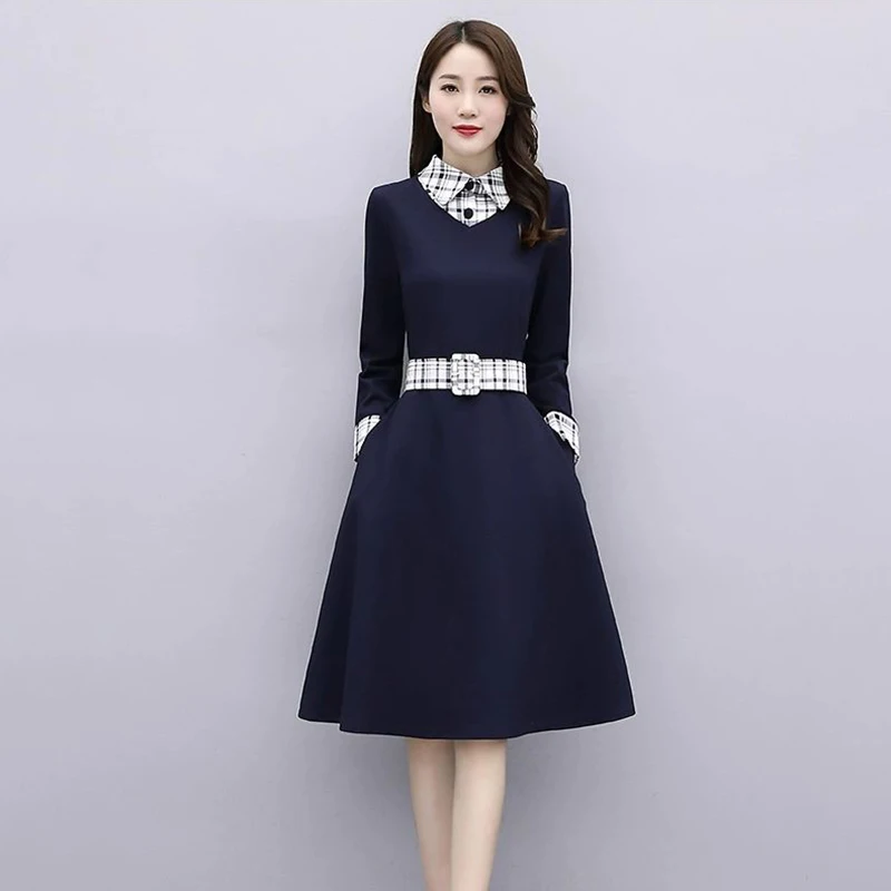 Лоскутными вставками женские платья Элегантные Длинные Рукава Винтажные размера плюс 4XL вечерние платье с поясом, Женская обувь в винтажно...
Лоскутными вставками женские платья Элегантные Длинные Рукава Винтажные размера плюс 4XL вечерние платье с поясом, Женская обувь в винтажно...