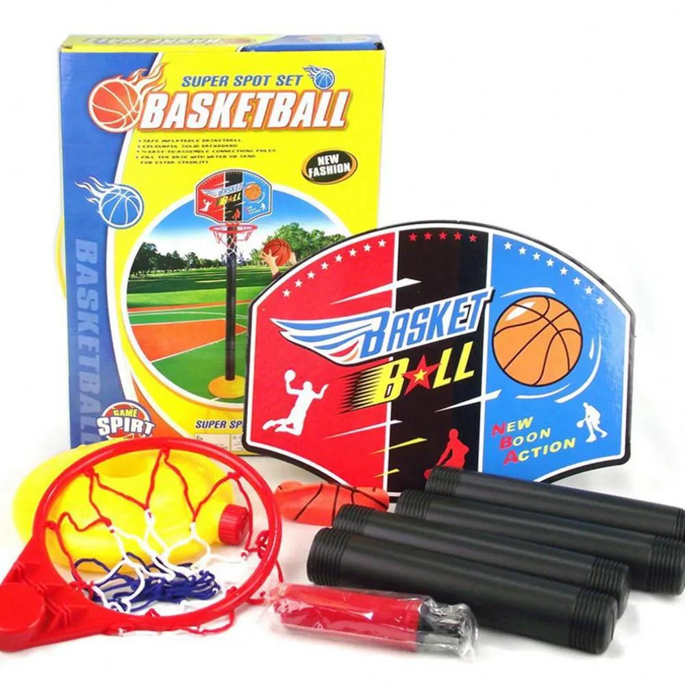 Children's Outdoor Indoor Ball Games Liftable Basketball Stand Cardboard With Basketball Pump Shooting Toys
Children's Outdoor Indoor Ball Games Liftable Basketball Stand Cardboard With Basketball Pump Shooting Toys