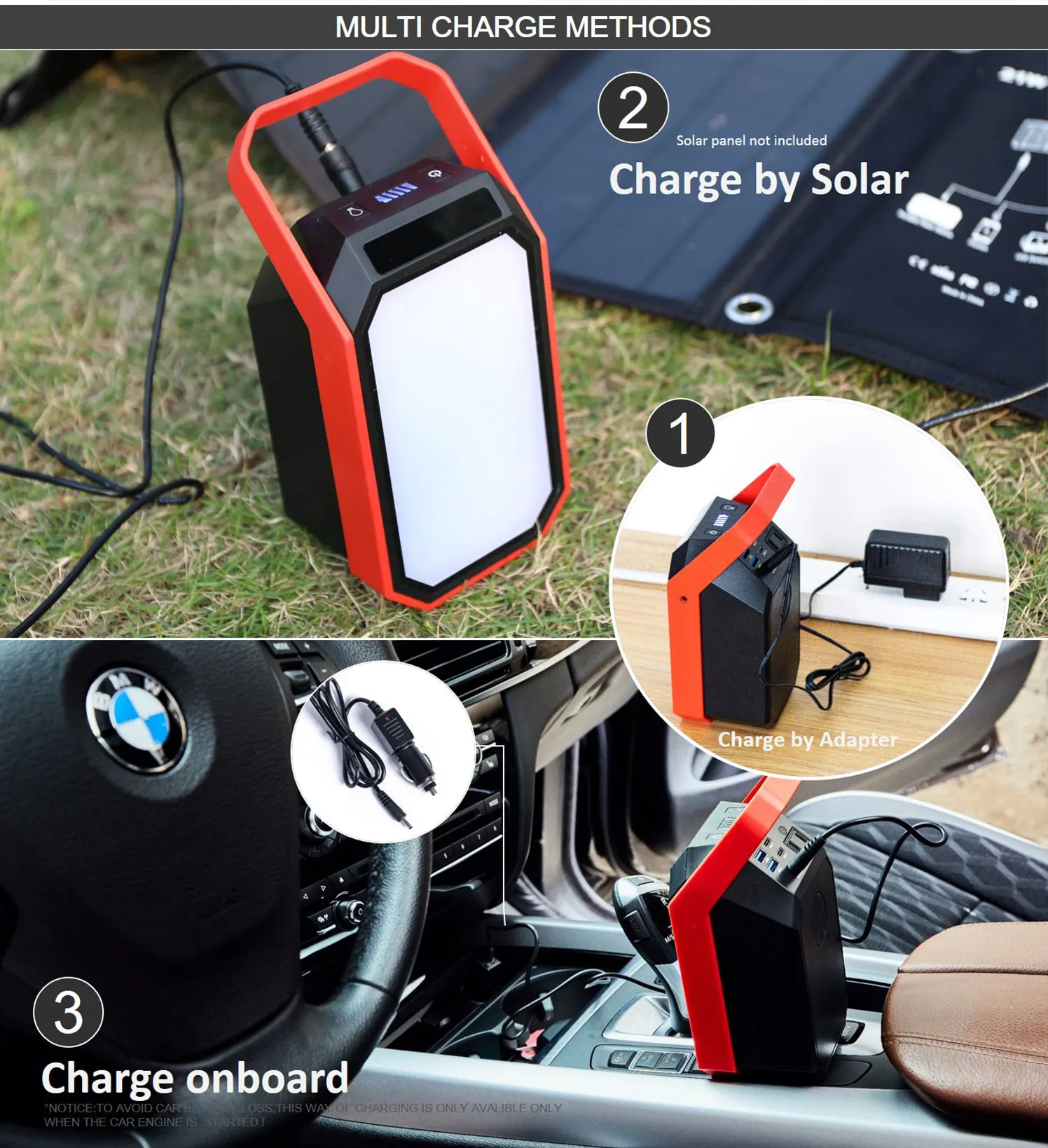 110V 220V Power System 80W 22500mah Solar Power Station LED Flashlight for Camping, Home, Emergency
110V 220V Power System 80W 22500mah Solar Power Station LED Flashlight for Camping, Home, Emergency
