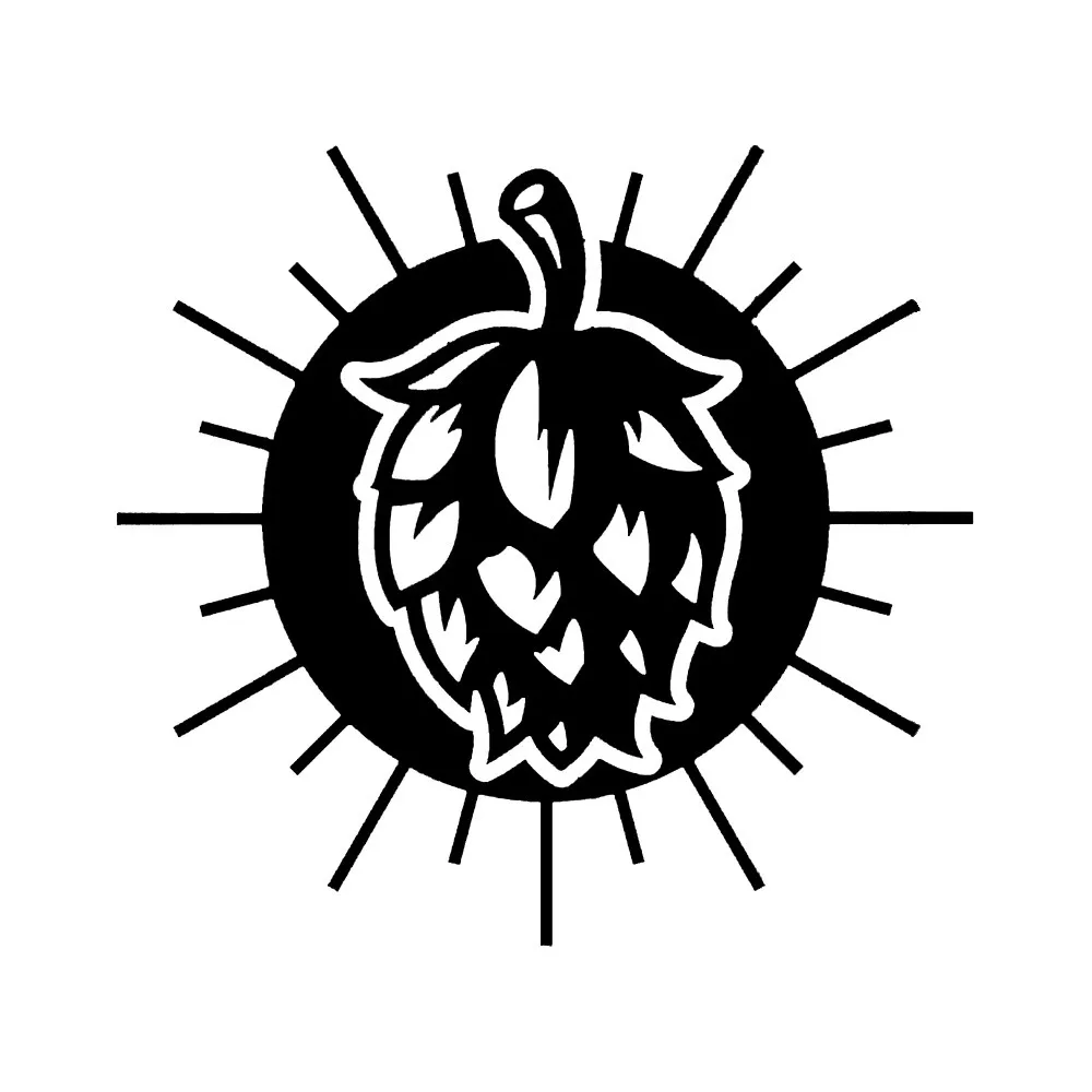 16cm X 15cm Black/whiteNew Design Beer Hops Symbol Car Stickers Vinyl Accessories Car Window Decal PVC
16cm X 15cm Black/whiteNew Design Beer Hops Symbol Car Stickers Vinyl Accessories Car Window Decal PVC