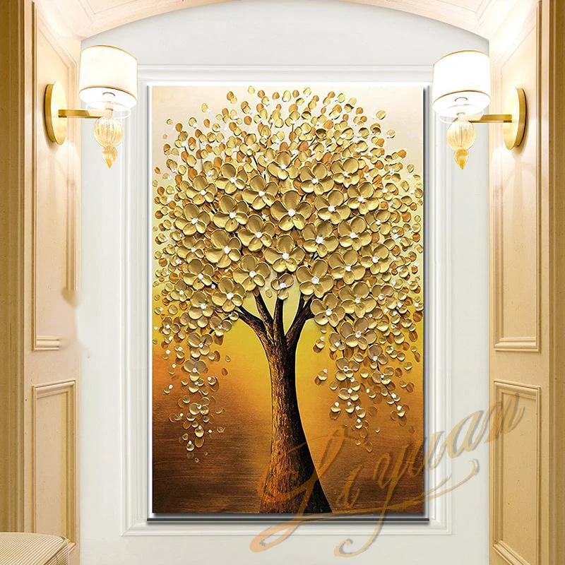Hand Painted 3D Knife Gold Tree Painting Modern Abstract Paintings Oil Painting On Canvas Home Decoration wall For Home Decor
Hand Painted 3D Knife Gold Tree Painting Modern Abstract Paintings Oil Painting On Canvas Home Decoration wall For Home Decor