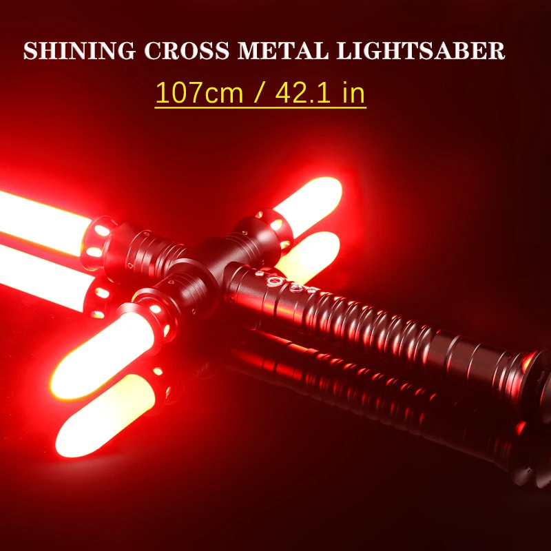 Shining Lightsaber Sword Stick Force Heavy Duling Led Lightsaber With Foc Lock Up Metal Hilt Blaster Sound Lightsaber
Shining Lightsaber Sword Stick Force Heavy Duling Led Lightsaber With Foc Lock Up Metal Hilt Blaster Sound Lightsaber